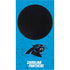 NFL Carolina Panthers Distressed Alternate Xbox Series S Console Skin